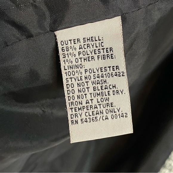 TanJay Vintage Blazer Jacket Zip Up Sz 16 Rough Texture Glitter Thread Beading - Picture 8 of 8